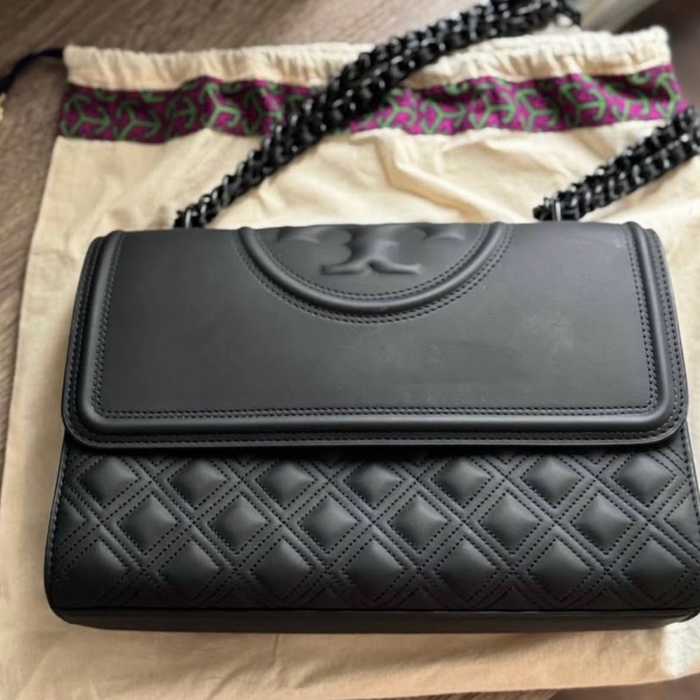 Tory Burch Matte Quilted Shoulder Bag